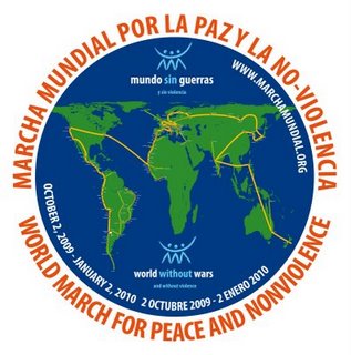 Marcha mundial por la paz y la no-violencia